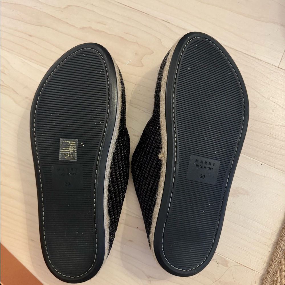 Marni Black Woven Espadrilles - Picture 3 of 7